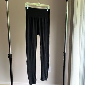 Black maternity leggings